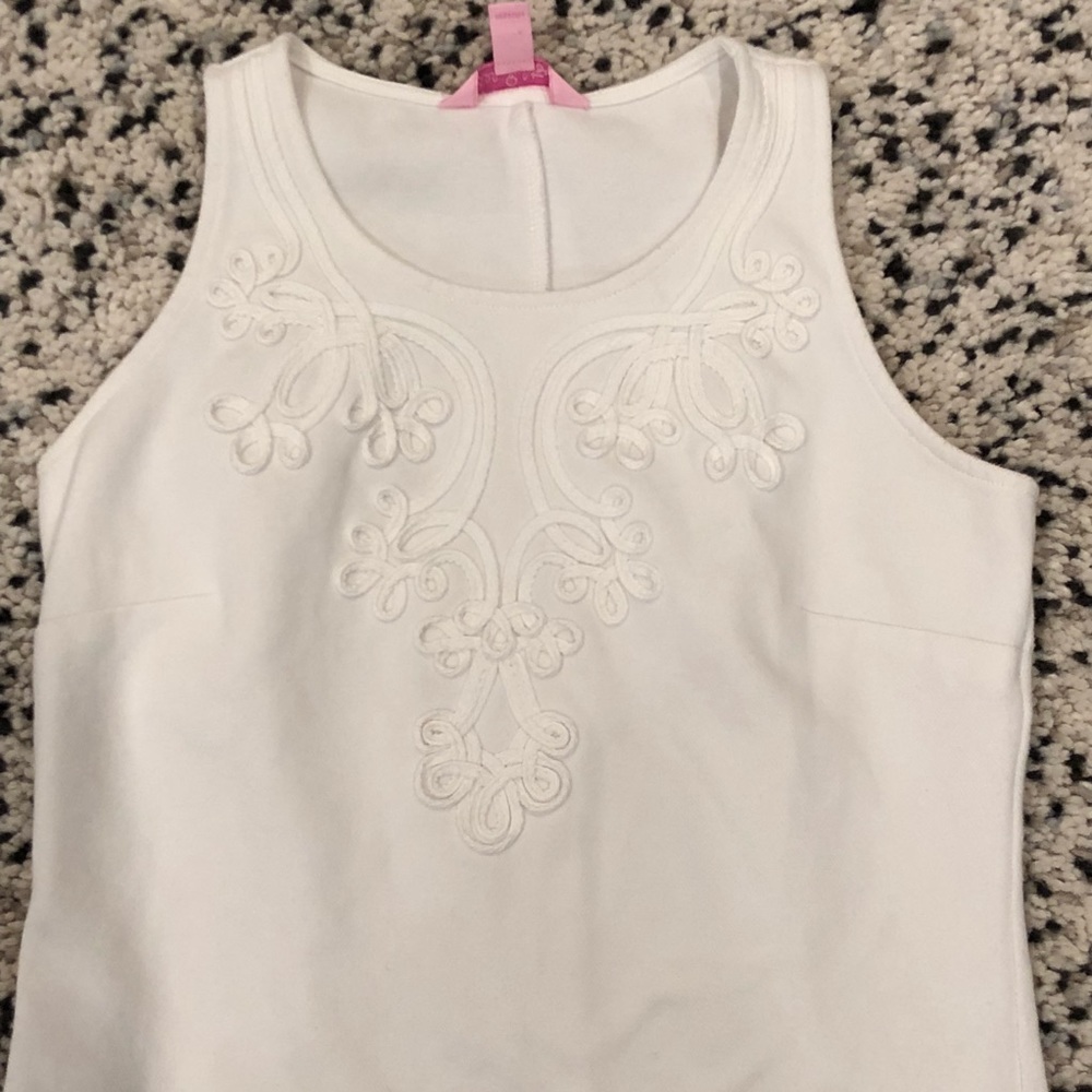 Lilly Pulitzer Foster Shift Dress White - Picture 2 of 4